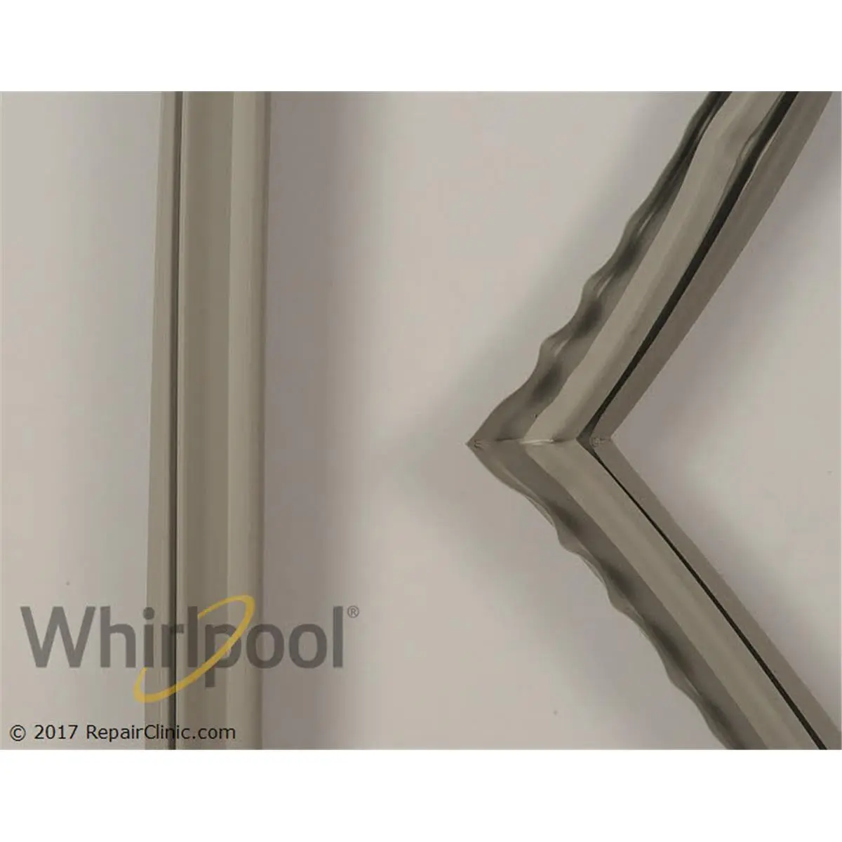 Whirlpool W10443320 Genuine OEM 36 AP Refrigerator-Freezer Door Gasket, Long-Lasting Rubber Sealing Ring, Precise Fit, Simple Install, Durable Construction, Enhances Equipment Performance