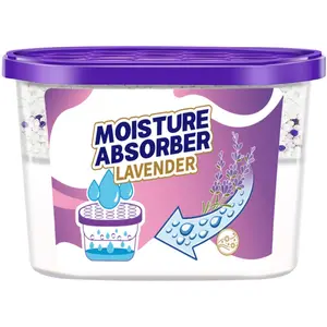 Natruth Dehumidifier Box 500ML*10.5oz, Odor Eliminator for Closet, Bathroom, Kitchen, Study, Boat, RV, No Fragrance