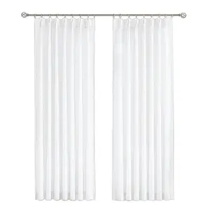 Phantom Screen Window Curtain, Jacquard Weave Sheer Fabric, Light-Filtering Privacy Filter, Minimalist Contemporary Home Decor for Living Room, Minimalist Bedroom