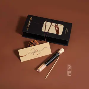 MISTHYMN Cloud Haven Premium Agarwood Incense Gift Set - Deeper Calm for Meditation, Yoga & Quiet Rituals - Rich Woody Scent, Elegant Gift Box for Meaningful Gifting, Slower Evenings & Elevated Home Rituals