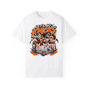 Let's Go Knicks Basketball T-shirt – Game Day Shirt