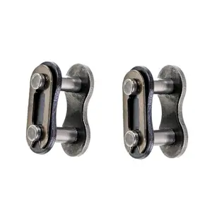 2pcs KMC 520 Chain Joint Master Link Metal Chain Master Link for Mini Dirt Pit Bike Trail ATV UTV Go Kart Golf Cart Buggy Quad Lawn Mower Drift Trike Tricycle 4 Wheeler Motorcycle Scooter Razor Taotao