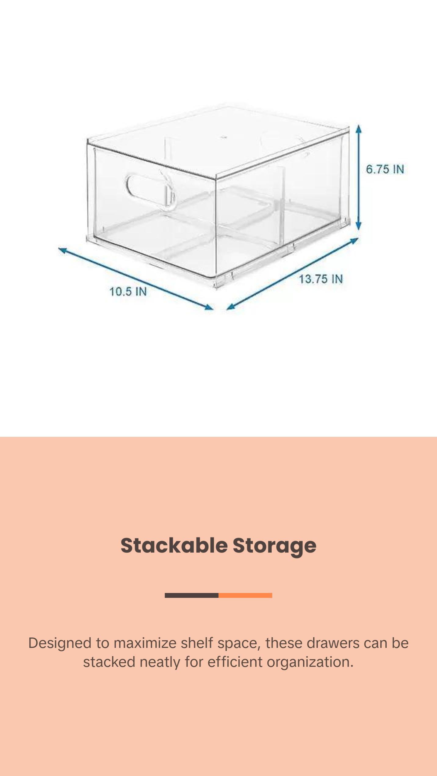 THE HOME EDIT Stackable Drawers