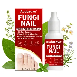 Nail Repair Care Liquid, Gentle Plant Formula for Damaged & Discolored Toenail & Fingernail, Daily Foot Nail Care Solution