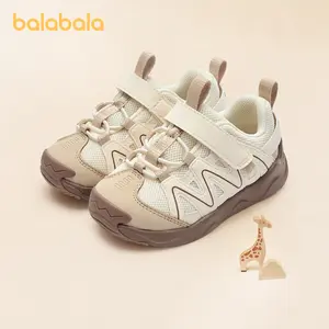 Balabala Children's Shoes Baby Walking Shoes for Girls & Boys Breathable Mesh Spring Comfortable Outdoor Functional Trendy Design