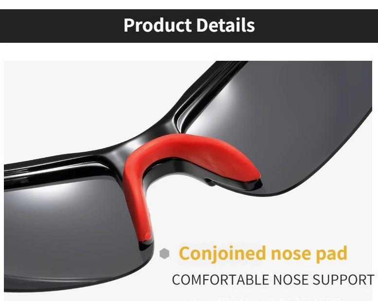 4 Pack Polarized Sports Sunglasses for Men Women Rimless UV400 Protection Anti-Glare Windproof Lightweight Comfort Fit for Running Fishing Golf Driving Cycling Hiking Camping and All Outdoor Sports Activities