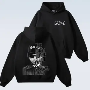 Eazy E NWA Rapper Hoodie – Classic Rapper Graphic Sweatshirt Featuring Eazy-E – Hip Hop Culture Fashion