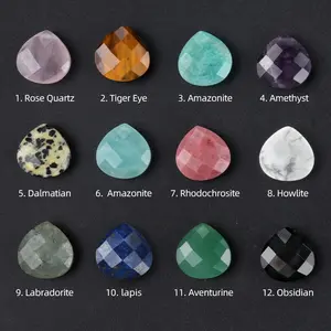10pcs Random Triangle Drop Pendant Diy Necklace Earrings Jewelry Pendant Accessories
