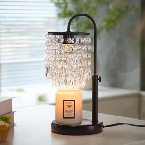 Candle Warmer Lamp with Timer Dimmer and 3 Bulbs, Lamp Candle Warmer with Marble Base,Wax Melt Warmer for Jar Candles, Birthday Gifts for Women Mom, House Warming Gifts   Decor