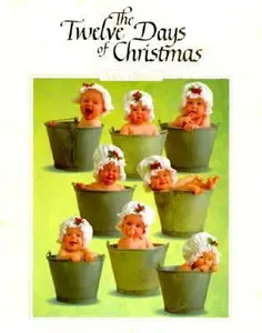 USED-The Twelve Days of Christmas by Anne Geddes (Hardcover)