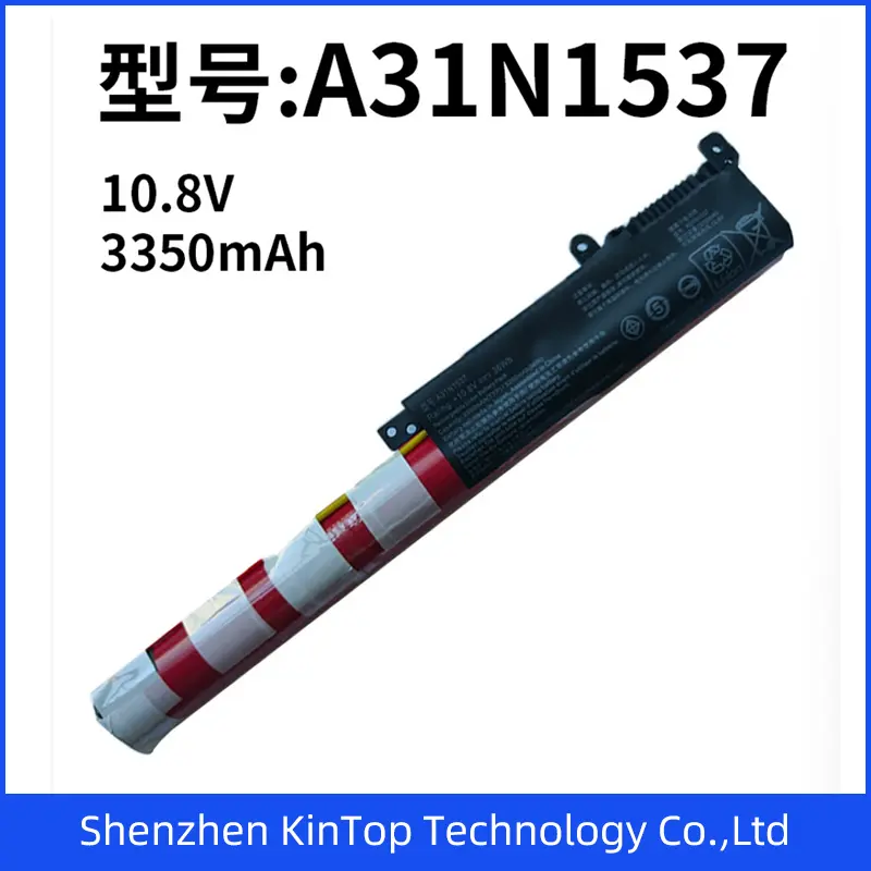 10.8V2600mAh A31n1601 Black Laptop Battery for Asus A31n1537 F441u A441u R414u X441ua X441sc Replacement Battery Li-ion Battery