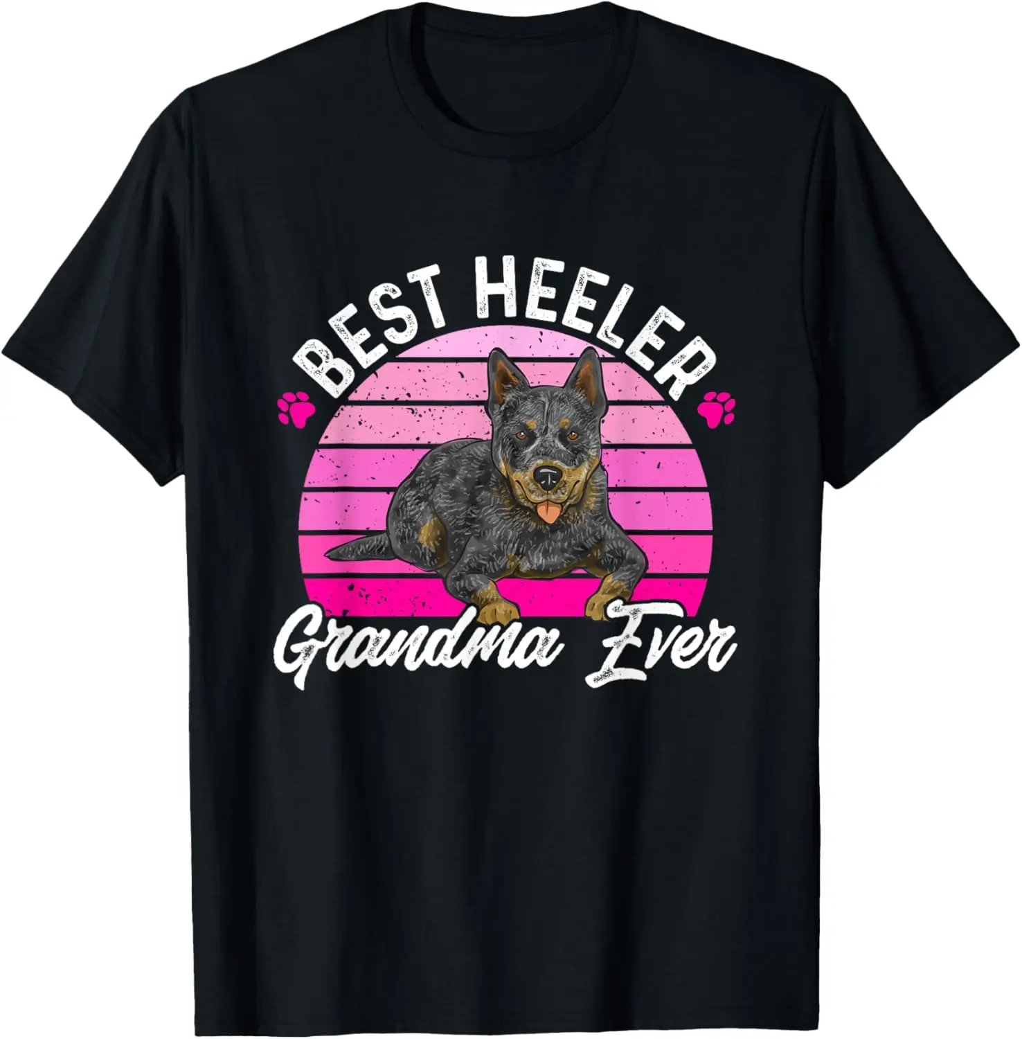 Blue Heeler Mom Best Heeler Grandma Australian Cattle Dog T-Shirt