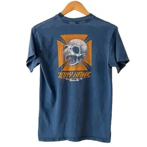Tony Hawk 1986 Vintage Skateboard T-Shirt – Powell Peralta 80s Skate Tee