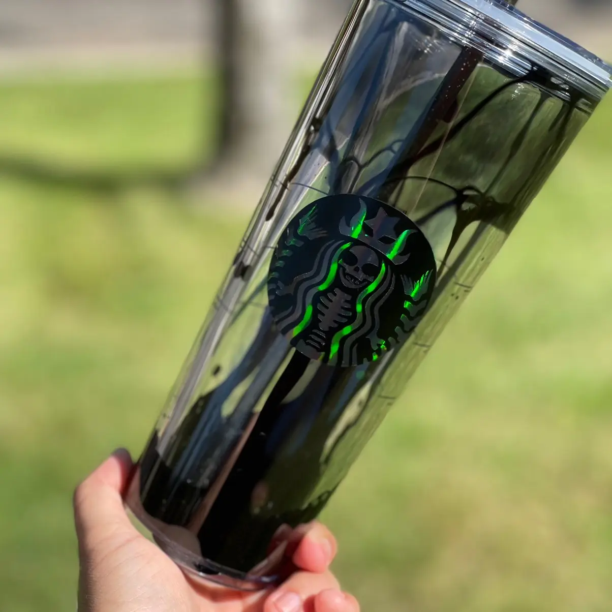 Black Drip 24 Ounce Tumbler
