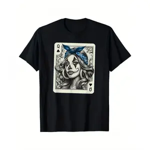 Chicana Chicano Shirt Camisa Cute Chicano Tattoo Art Clown T-Shirt
