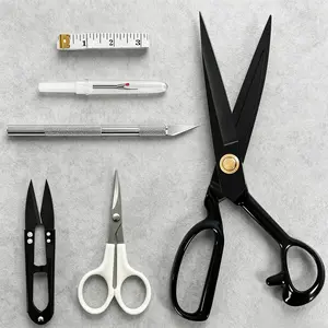 9 Inch Professional Sewing Scissors – Ultra Sharp Heavy Duty Tailor Shears for Fabric, Leather, Vinyl, Paper, Cardboard – No Snag, No Fray, Smooth Cutting – Perfect for Dressmakers, Quilters, Crafters, Home Office