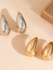 Elegant Water Drop Earrings, Stud Earrings, French Style Fashion Jewelry, Unisex Design, Perfect Gift for Valentine's Day & Anniversaries