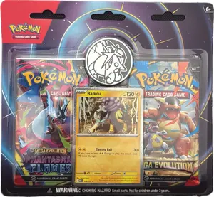 Pokemon!! 1 Phantasmal Flames Pack + 1 Mega Evolutions pack!!! Hot Product!!!