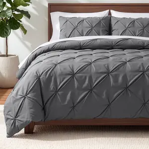 Bare Home Pintuck Comforter Set Bare Home Pintuck Comforter Set