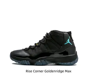 Obsessed with this sleek all-black sneaker with turquoise logo and translucent icy outsole for every streetwear fit