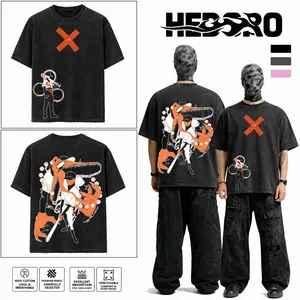 Off The Batter Indie Game Double Printed Vintage Washed Tee Cotton Unisex Graphic T-Shirt oversized trendy tshirtmenswear gift game fan