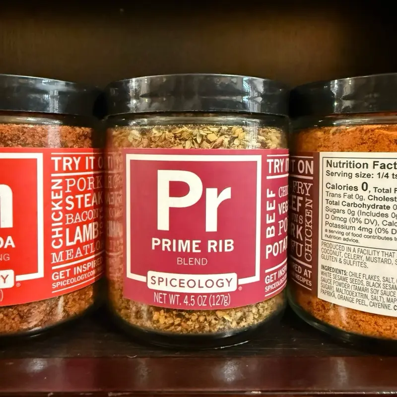 Spiceology Prime Rib Blend 4.5 oz - Perfect for Chicken, Pork, Steak, Lamb, and More - Try It Today!
