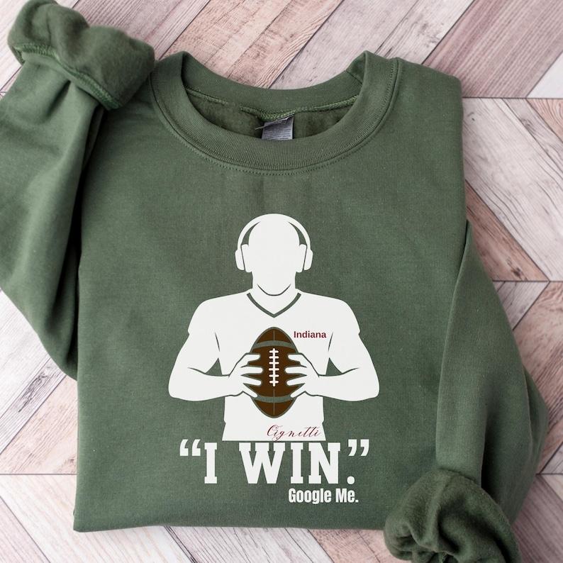 Football Coach Curt Cignetti Retro Red Box T-Shirt, Indiana College Football Fan Shirt, Game Day Apparel, Sports Fan Tee