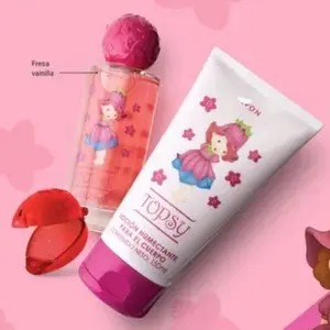 Topsy Fresa Vainilla Scented Body Lotion for GIRL 150 ml 3 of pack