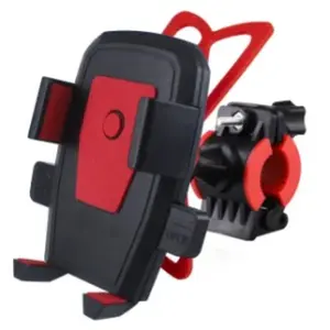 Automatic Locking Motorcycle Phone Holder, Universal Handlebar Mount for iPhone and Android, GPS Bicycle Accessory Stand