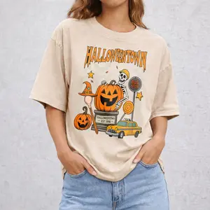 Halloweentown Est 1998 Shirt, Halloweentown University T-shirt, Halloween Comfort Colors Shirt, Skeleton Pumpkin Tee, Spooky Season, Halloween Gift