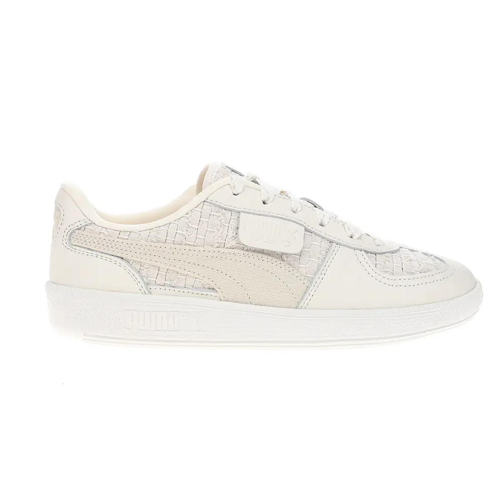 PUMA Womens Palermo Beach Pearl Lace Up Sneakers Shoes Casual - Off White