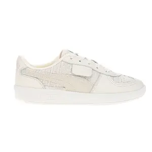 PUMA Womens Palermo Beach Pearl Lace Up Sneakers Shoes Casual - Off White