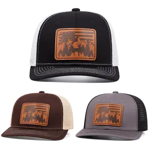 Men / Woman Adult Baseball Cap Richardson Forest Elk Labeling Design Mesh Hat Outdoor Activity Adjustable Casual Hat Spring Autumn Travel Tourism Beach Holiday Caps