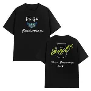 Paige Bueckers 5 Draft T-Shirt - Unisex Sports Streetwear with 2 Sides Design, Summer Classic Style for Casual Daily Wear, Basketball Gift For Fans