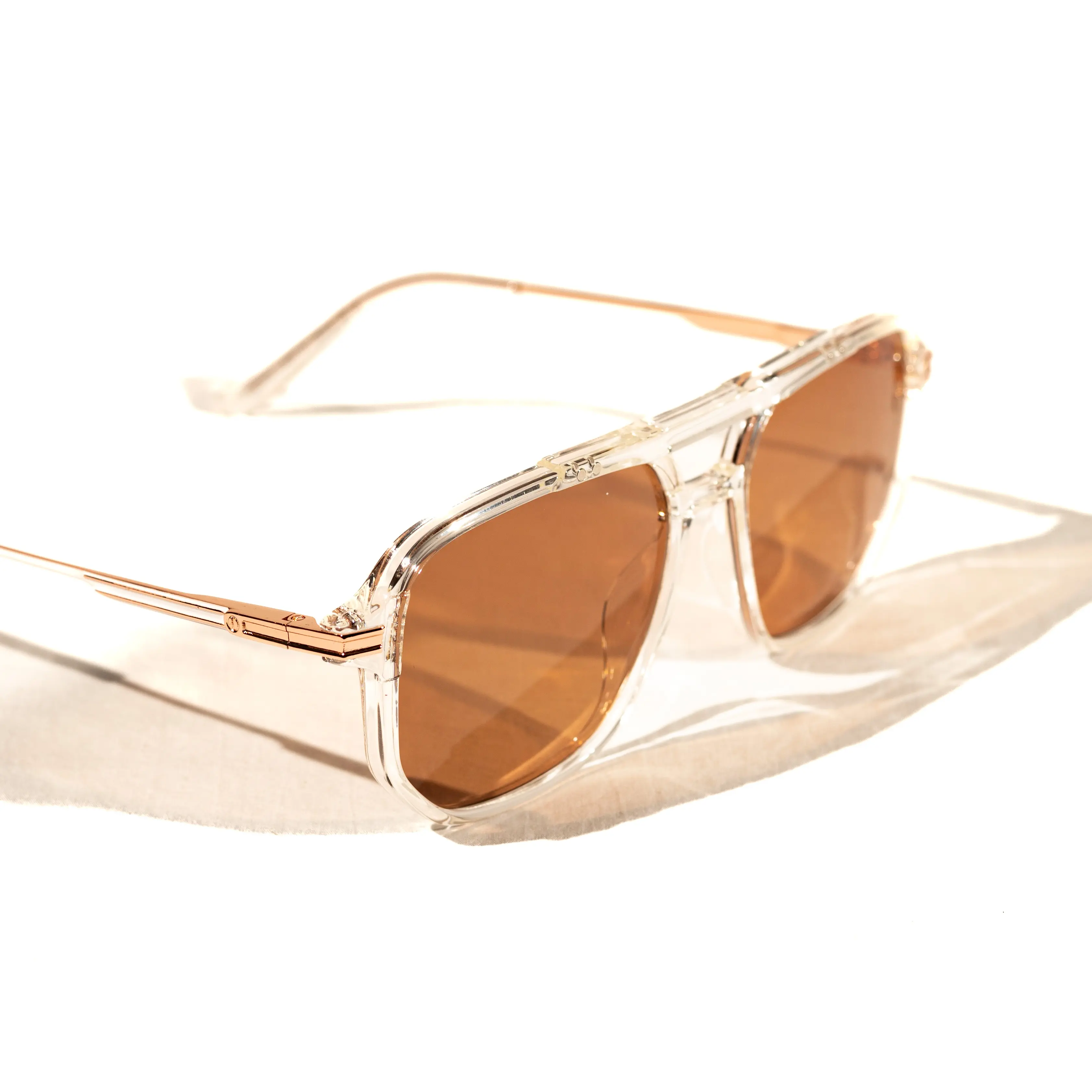 QC Shades Classic Aviator Sunglasses for Petite Faces UV Protection 54mm Lens 140mm Arm 16mm Bridge Unisex Includes Protective Sleeve Case and Buffing Cloth