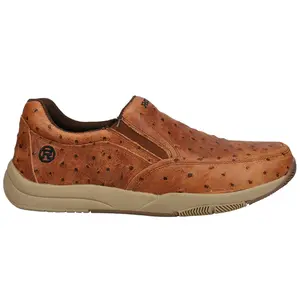 ROPER Mens Ulysess Slip On Casual Shoes - Brown