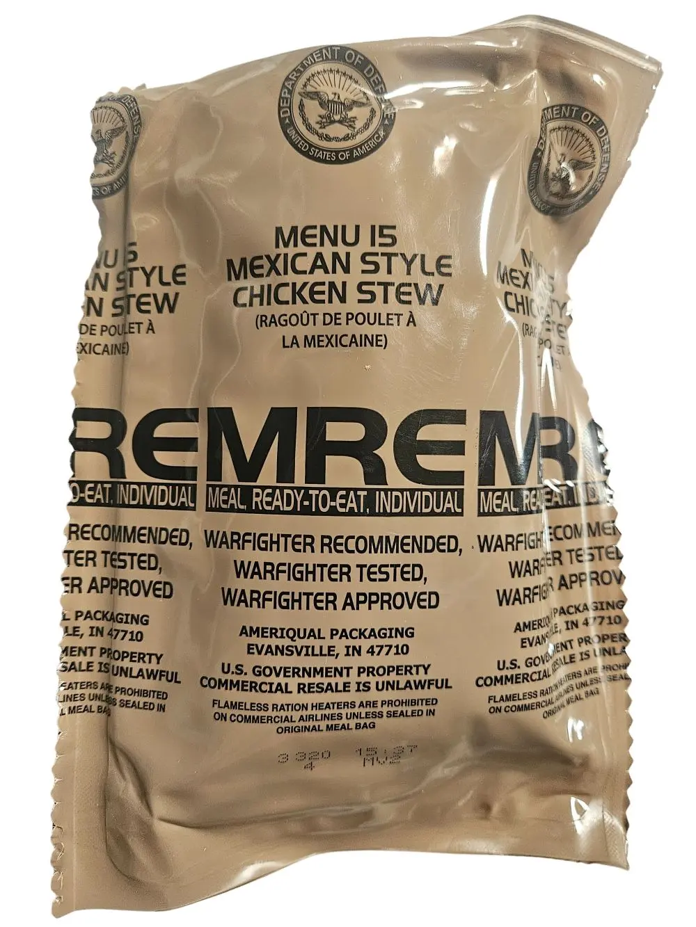 MRE - Mexican Chicken Stew MRE - Mexican Chicken Stew