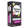 Group Chat The Party Game - Build Group Chats & Don't Get Kicked Out - Includes 300 Reply Cards & 12 Red Heart Tokens - Adult Party Game