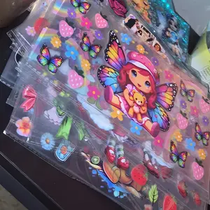 Uvdtf wraps for customizing cups