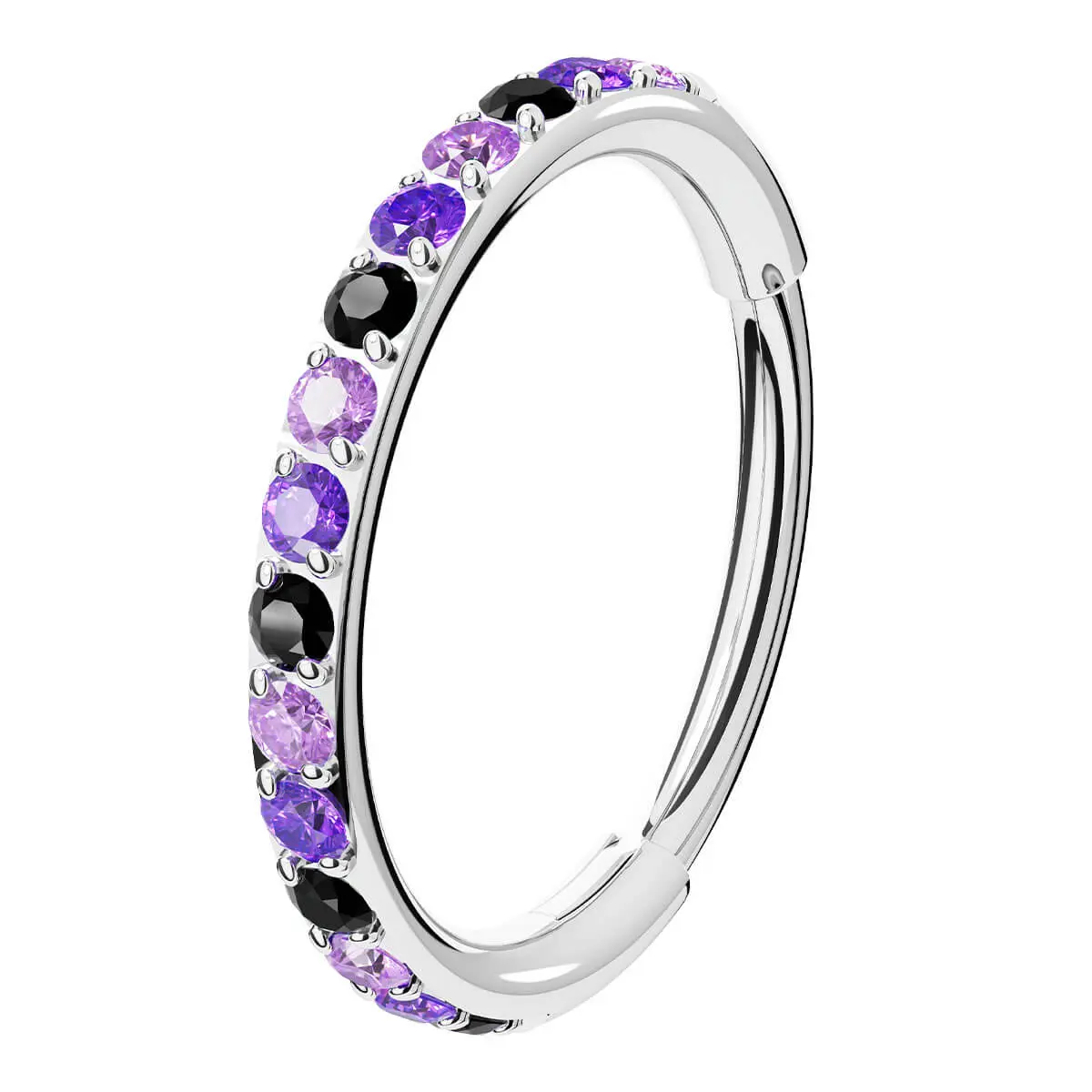 Black+Purple+Light Purple CZ 