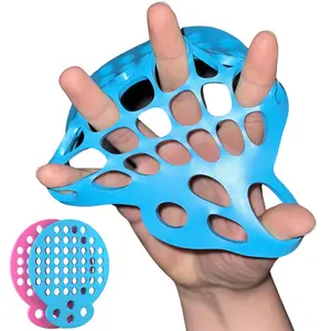 Finger Stretcher Exerciser Hand Extension Grip Strength Trainer Elastic Silicone Resistance Band for Hand Therapy Portable Durable