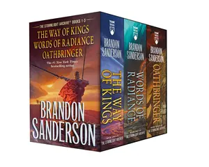 Stormlight Archive MM Boxed Set I, Books 1-3: The Way of Kings, Words of Radiance, Oathbringer -- Brandon Sanderson - Mass Market Paperbound