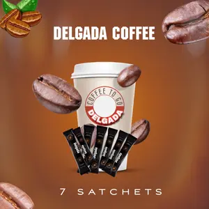 Delgada Coffee 1 Week Supply Natural Low Fat