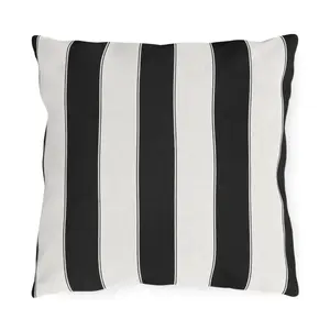 Cabana Stripe Poolside Resort Pillow | Outdoor Pillows | Coastal Patio Cushion