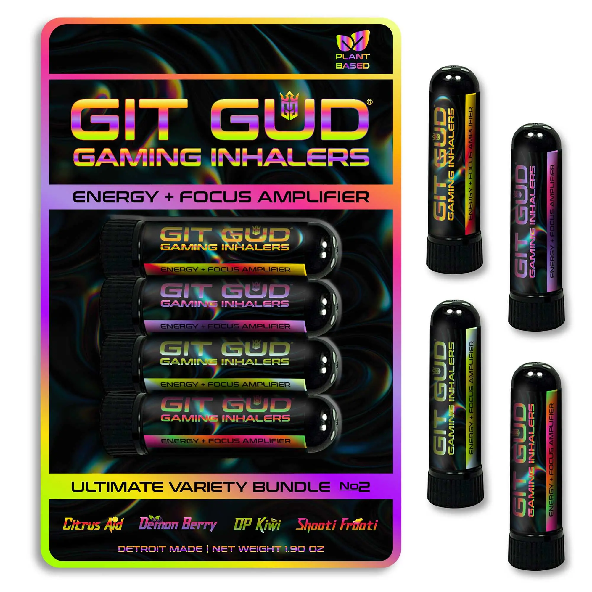 GIT GUD Aroma Sticks, Ultimate Variety No. 2 | Gift Gud with the Ultimate Holiday Present for Gamers