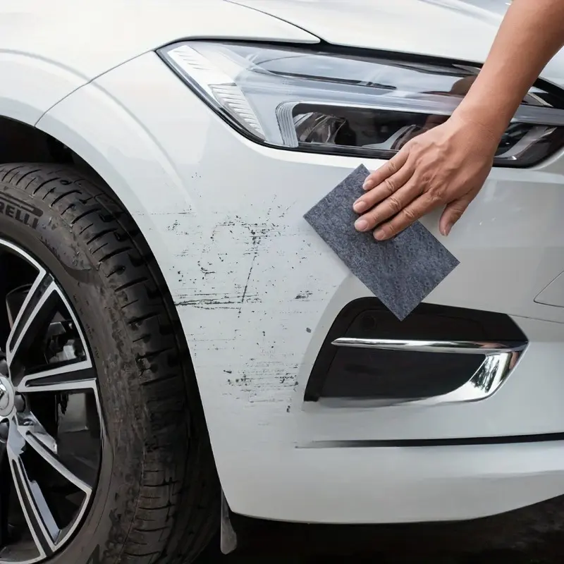 2pcs/set Scratch Cloth Repair Agent for Automobiles, Scratch Car Paint, Scratch Car Paint, Mark Car Paint, Nano Magic Car Scratch Removal Cloth