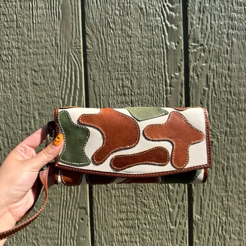 cactus leather wallet - TikTok Shop
