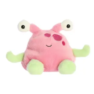 Palm Pals Adorable Silly Alien 5 inch Pink Mini Soft Plush Collectable Stuffed Animal
