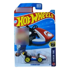 Hot Wheels mainline Standard Kart red white Screen Time 4/10