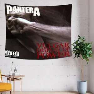 1 Pantera band printed tapestry, soft, durable and easy to hang, suitable for college dormitories, bedrooms, parties or home decorations Gift Wall 30*40